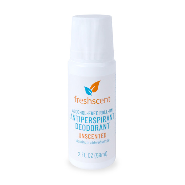 New World Imports Freshscent 2 oz. Anti-Perspirant Unscented Roll-On Deodorant, 96 bottles/case