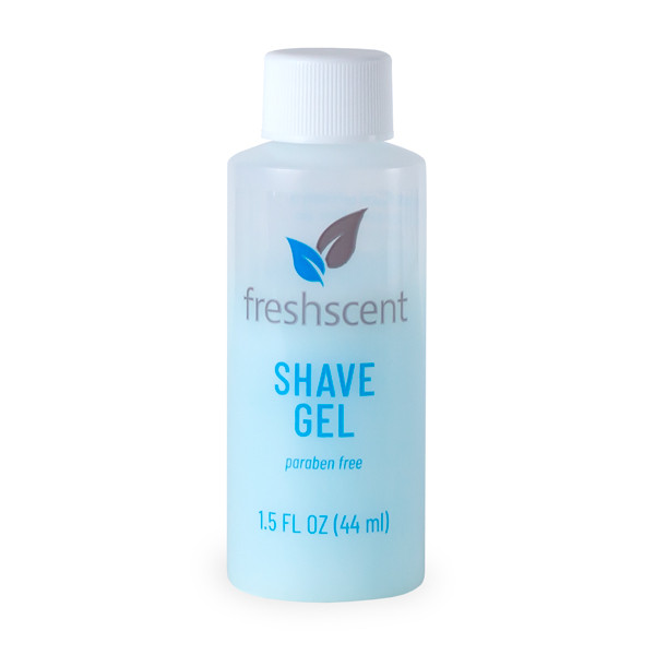 New World Imports Freshscent 1.5 oz. Shave Gel, Bulk Case Pack for Facility Programs Value