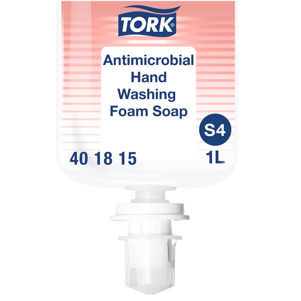 Tork Antimicrobial Hand Washing Foam Soap - 6 per Case, Soap and Sanitizer System, Premium Quality