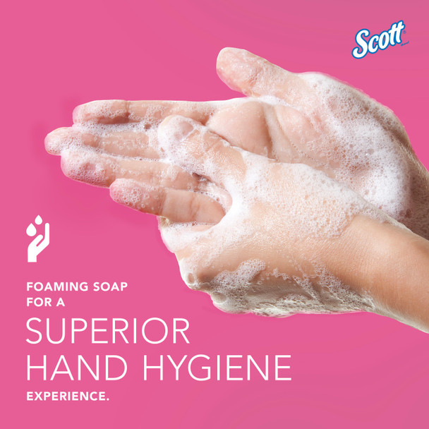 Kimberly-Clark Professional Scott Foam Skin Cleanser with Moisturizers, 1 Liter Cassette Refill
