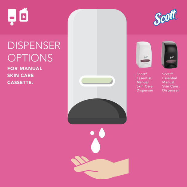 Kimberly-Clark Professional Scott Foam Skin Cleanser with Moisturizers, 1 Liter Cassette Refill