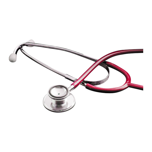 Dukal Stethoscope, Dual Head, 22", Red, Non-Sterile, 1/Box, 100 per Case, for Stethoscopes