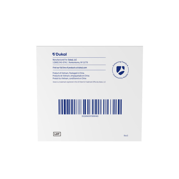 Dukal Gauze Sponges, 12-Ply, 4" x 4", Non-Sterile, 100/Bag, 20 BG/CS, 2000 per Case, for Gauzes