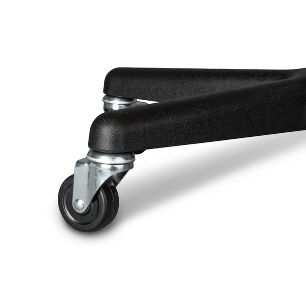 Dukal IV Stand with 4-Hooks, 5-Caster Base, Chrome, Non-Sterile, 1/Each, 4 Hook, 5 Caster, 1 per Case