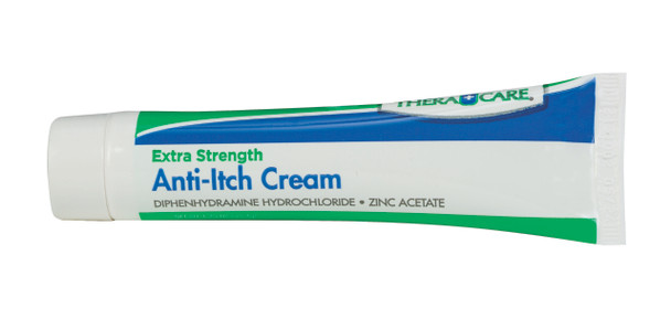 Veridian TheraCare Extra Strength Anti-Itch Cream – Provides long-lasting itch relief, 24/cs