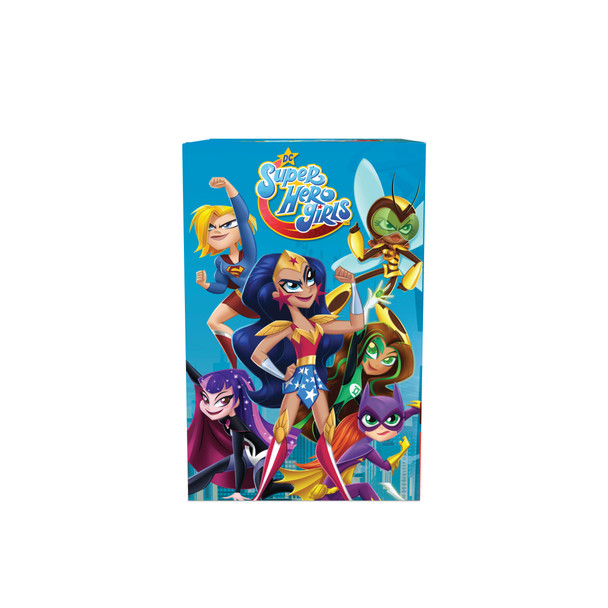 Dukal DC Super Girls Stat Strip Adhesive Bandages 3/4" x 3" – Sterile, Easy-Open, Latex-Free, Pediatric, Hero Wound Care