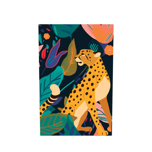 Dukal Design Series Jungle Safari Adhesive Bandages with Stat Strip Technology 3/4" x 3" – Sterile, Latex-Free, Animal Print