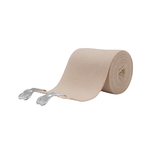 Dukal Non-Sterile Elastic Bandage Rolls – Latex-Free Compression Wraps, 2" to 6" Widths, 4.5 Yards
