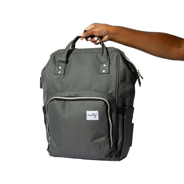 Motif Breast Pump Backpack – Insulated, Water‑Resistant Cooler Bag for Pump & Milk Storage