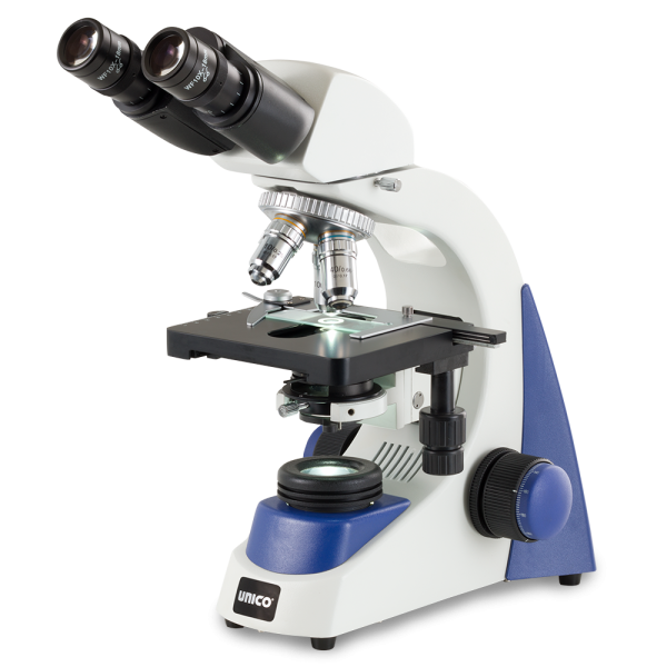 Infinity Microscope – Binocular Head, Plan Infinity Objectives, LED Illumination, Mechanical Stage