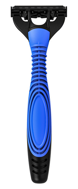 AccuThrive Triple Blade Disposable Razor – Comfort Coated Blades, Pivoting Head, 100 per Case