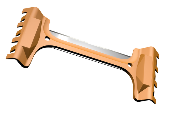 AccuThrive DebrideBlade Wound Care Blade – Stainless Steel, 3 Facet Edge, 0.004 Thickness