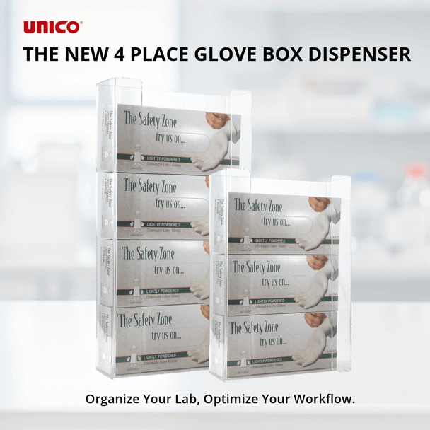 UNICO Tube-CUBE Single Place Tube Holder – Fits Containers Up to 66mm Diameter, Wood Construction