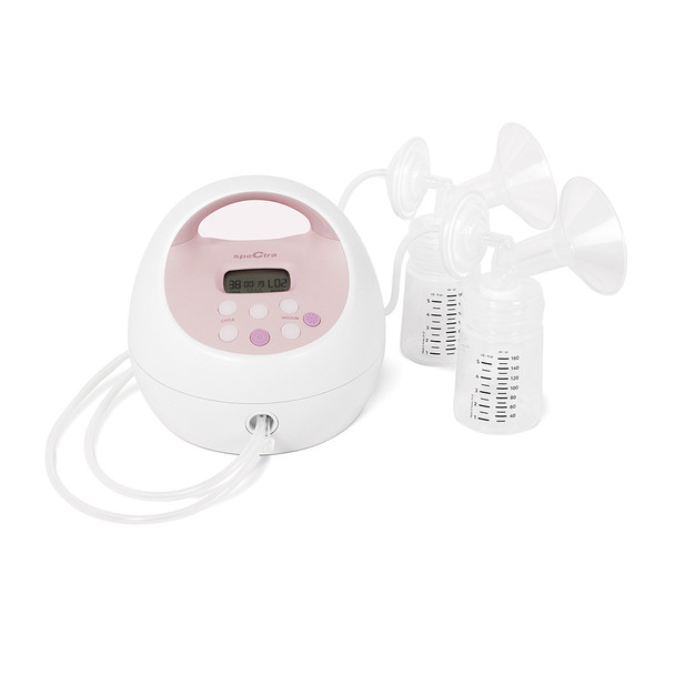 Spectra S2 Plus Breast Pump – Hospital Strength Double Electric with Bottles, Flanges & Closed System