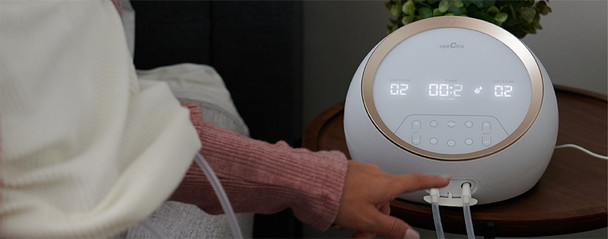 Spectra Synergy Gold Breast Pump – Dual Motor Hospital Strength Electric with Adjustable Suction Control