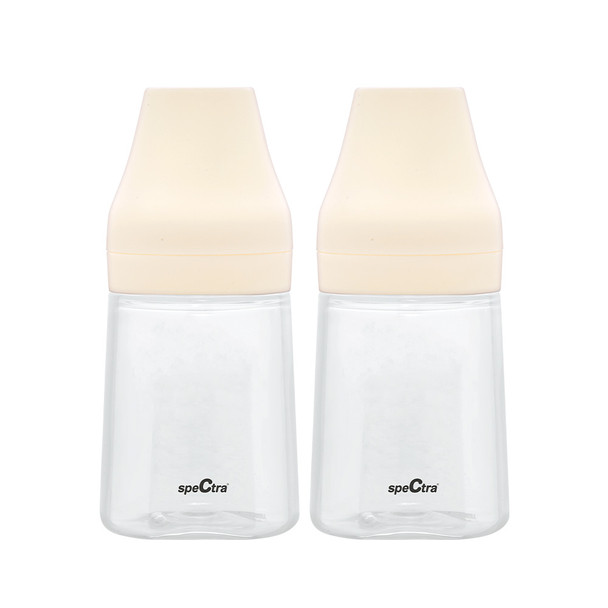 Spectra Pink Breast Milk Cooler Kit – Insulated, Portable Storage with Ice Pack & 2 Wide Neck BPA-Free Bottles