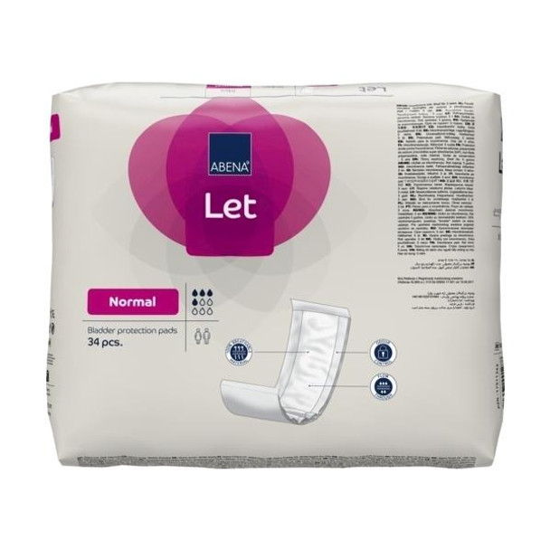 Abena Let Incontinence Pads - Maximum Absorbency & Comfort