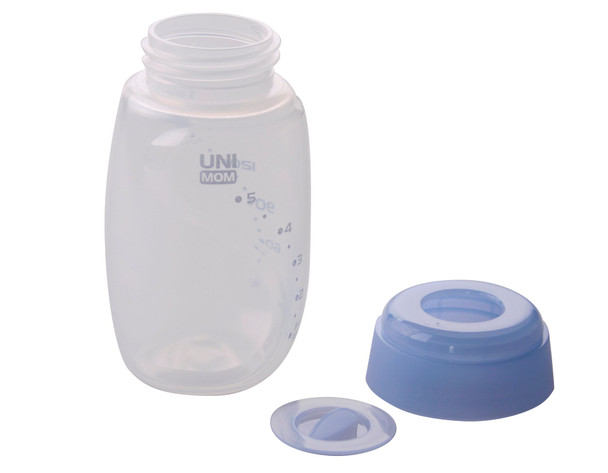 Unimom Breast Milk Storage Collection Bottles- BPA-Free, Leak-Proof, 3-Pack