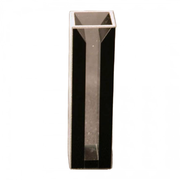 Unico Glass Rectangular Cuvette – 10x2 Mm Dimensions, 0.5 mL Capacity, Visible Spectrophotometry Applications