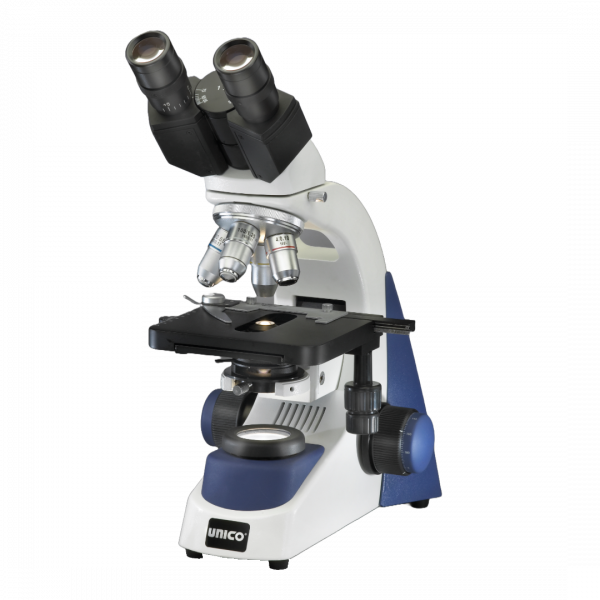Unico G380-LED Med/vet Practice Microscope – Binocular Head, 10x Widefield Eyepieces, LED Illumination