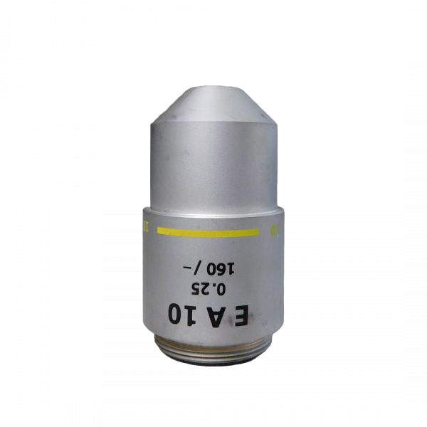 Unico 10X DIN Achromat Objective – 0.25 Numerical Aperture, Medium Magnification, Compatible with Standard