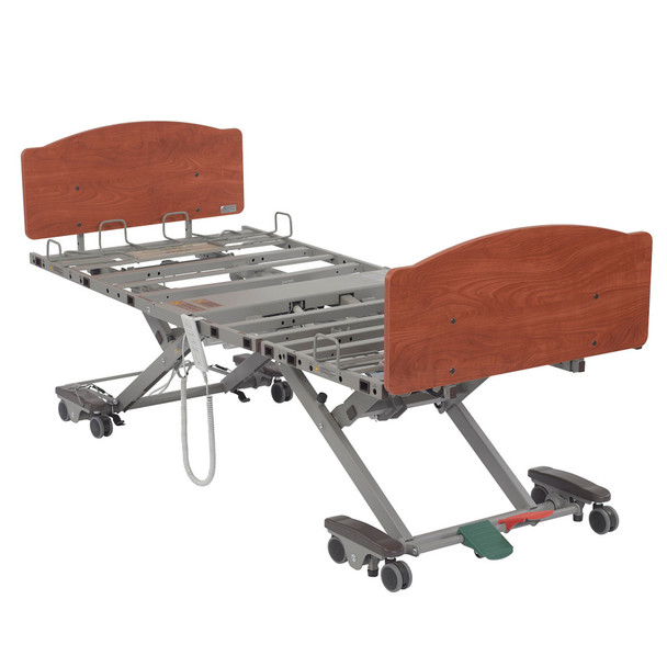 Prime Care Bed Model P903 - 600 lbs Capacity, Adjustable Height, and Width for Long-Term Care