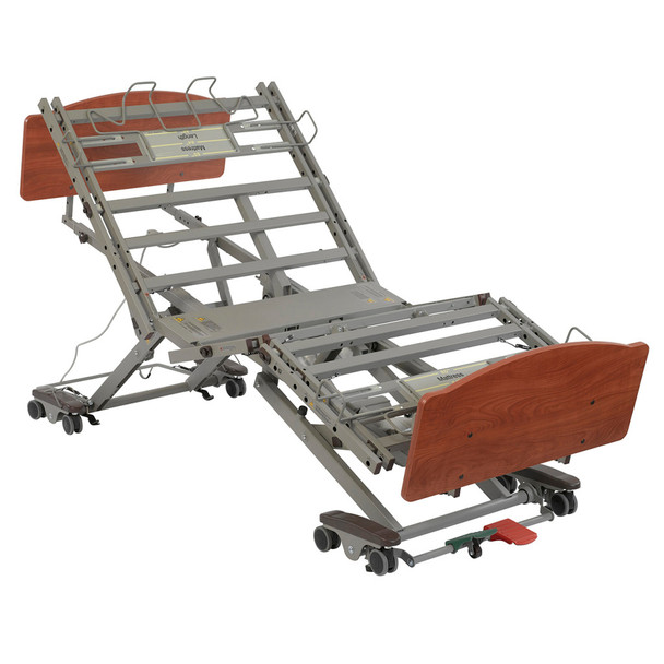 Prime Care Bed Model P903 - 600 lbs Capacity, Adjustable Height, and Width for Long-Term Care