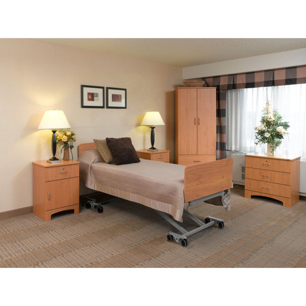 Prime Care Bed Model P503 – 450 lbs Capacity, Adjustable Controls and Options for Long-Term Care