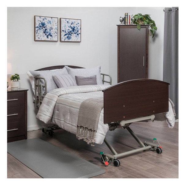 Prime Care Bed Model P703 – 550 lbs Capacity, Adjustable Long-Term Care Bed with Advanced Comfort & Safety Features.