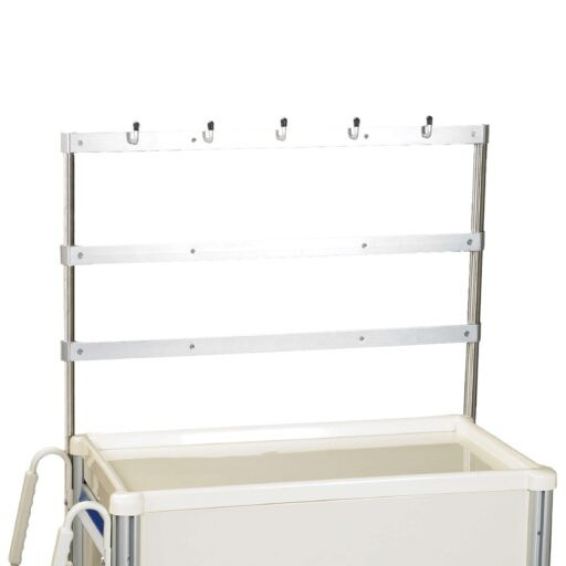 Lakeside Tray with Flex Dividers – 3 in Depth, Customizable Medical Cart Accessory, 5 lb Weight, Modular