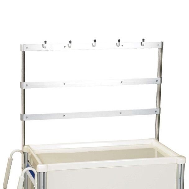 Lakeside Tray with Flex Dividers – 3 in Depth, Customizable Medical Cart Accessory, 5 lb Weight, Modular