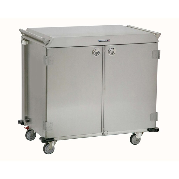 Lakeside Deluxe Case Cart – Medium Profile, Dual Doors, 28 x 42 in Dimensions, Durable Construction, Easy