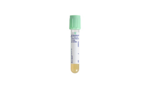 BD Vacutainer PST Tubes – 13x75 Mm, 3 mL Draw Volume, Lithium Heparin Additive, BD Hemogard Closure