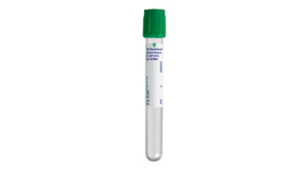 BD Vacutainer Heparin Tubes – 13x100 Mm, 6 mL Draw Volume, BD Hemogard Closure, Lithium Heparin 95 USP Units