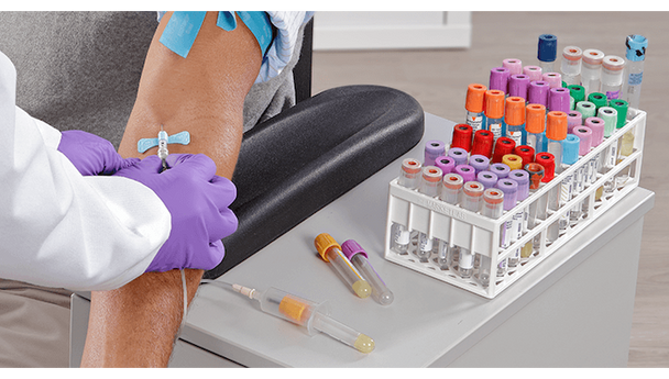 BD Vacutainer Bulk Tube – Plus Plastic, No Additive, 13 X 100 mm, 6.0 mL, BD Hemogard Closure