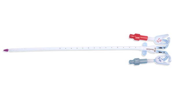 BD Duoglide Short-Term Curved Extension Dialysis Catheter – 13 Fr Dual Lumen, 12.5 cm Insertion Length