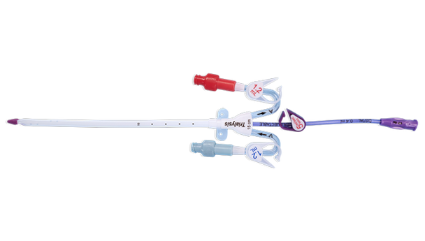 BD Power-Trialysis Short-Term Curved Extension Dialysis Catheter Kit – 13.0 Fr, 15 cm Insertion Length