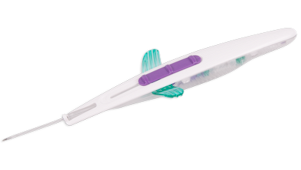 BD Powerglide Pro Midline Catheter – Reinforced Tip, 18 g, 8 cm, Guardiva Antimicrobial Hemostatic IV Dressing