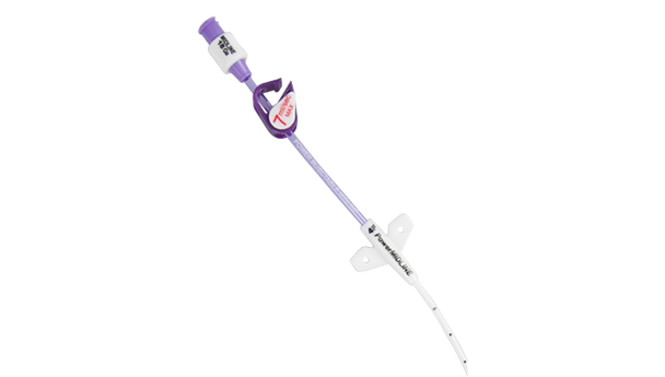 BD Powermidline Catheter Full Tray – 5 Fr, Dual Lumen, 1439 mL/hr Flow Rate, 7 mL/sec Power Injection