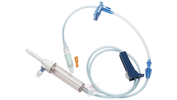 BD Alaris LVP SS Bag 20D Low Sorb Tex Infusion Set – 120 cm Length, Texium Connector, 14 mL Priming Volume