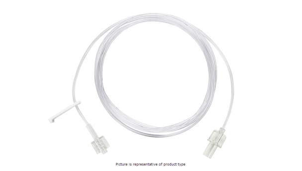 BD Alaris IV Extension Set – Microbore Tubing, 60 in Length, 0.3 mL Priming Volume, Spin Male Luer Lock,