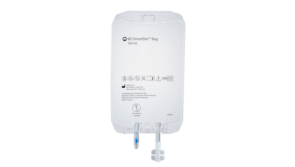 BD Smartsite Bag IV Extension Set – 500 mL Capacity, 125/Case Packaging for Efficient Fluid Delivery