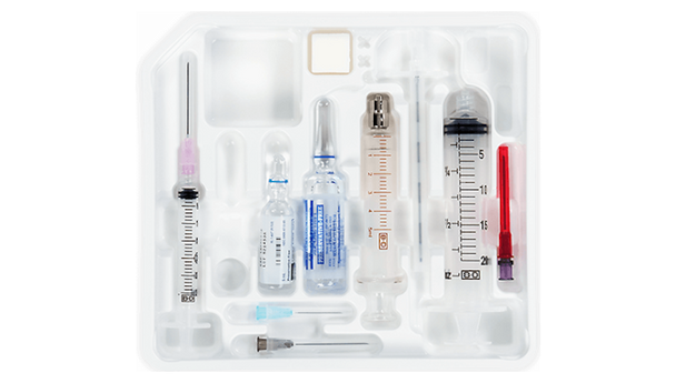 BD Perisafe Epidural Tray – 17 g Weiss Needle, 19 g Spirol Catheter, Lidocaine Hcl, Standard Tray, Sterile