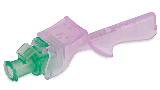 BD Eclipse Needle 21 G x 1 in – Hinged Safety Technology, Thin Wall, Green Hub, 100/box, Single-Use Disposable