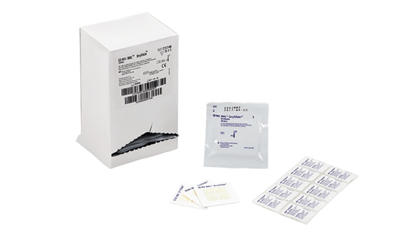 BD BBL Dryslide Nitrocefin – Dried Reagent Slide, Four Large Segments, 365-Day Shelf Life, Clinical