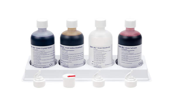 BD BBL Gram Decolorizer – ISO 9000 Manufacturing, Artifact-Reducing Process, Shelfpack of 4 Units