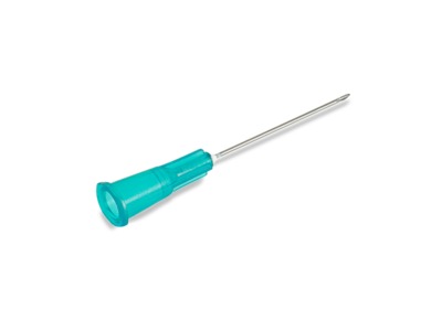 BD Precisionglide Needle – 23 g X 1-1/2 in, Thin Wall, Turquoise Hub, 100/box, 1, 000/case
