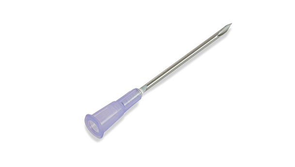 BD Precisionglide Needle – 16 g, 1-1/2 in Length, Lavender Hub, Thin Wall, Regular Bevel, Sterile, Single Use