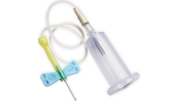 BD Vacutainer Safety-Lok Blood Collection Set – 21 g X 0.75 in Needle, 12 in Tubing, Luer Adapter, Sterile