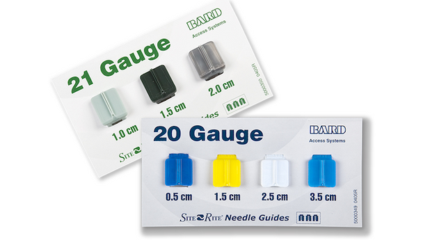 BD Site-Rite Needle Guide Kit – 48 in Probe Cover, 20 g, 0.5 – 3.5 cm Depths, Ultrasound Guidance